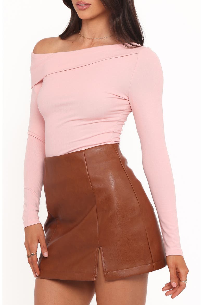 Liah One-Shoulder Top, Alternate, color, LIGHT PINK