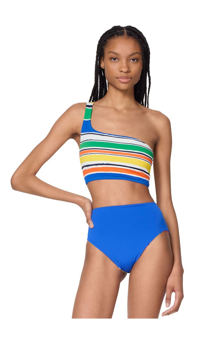 Kate Spade New York One Shoulder Bra Top, Alternate, color, 