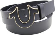 True Religion Sage II Horseshoe Buckle Belt