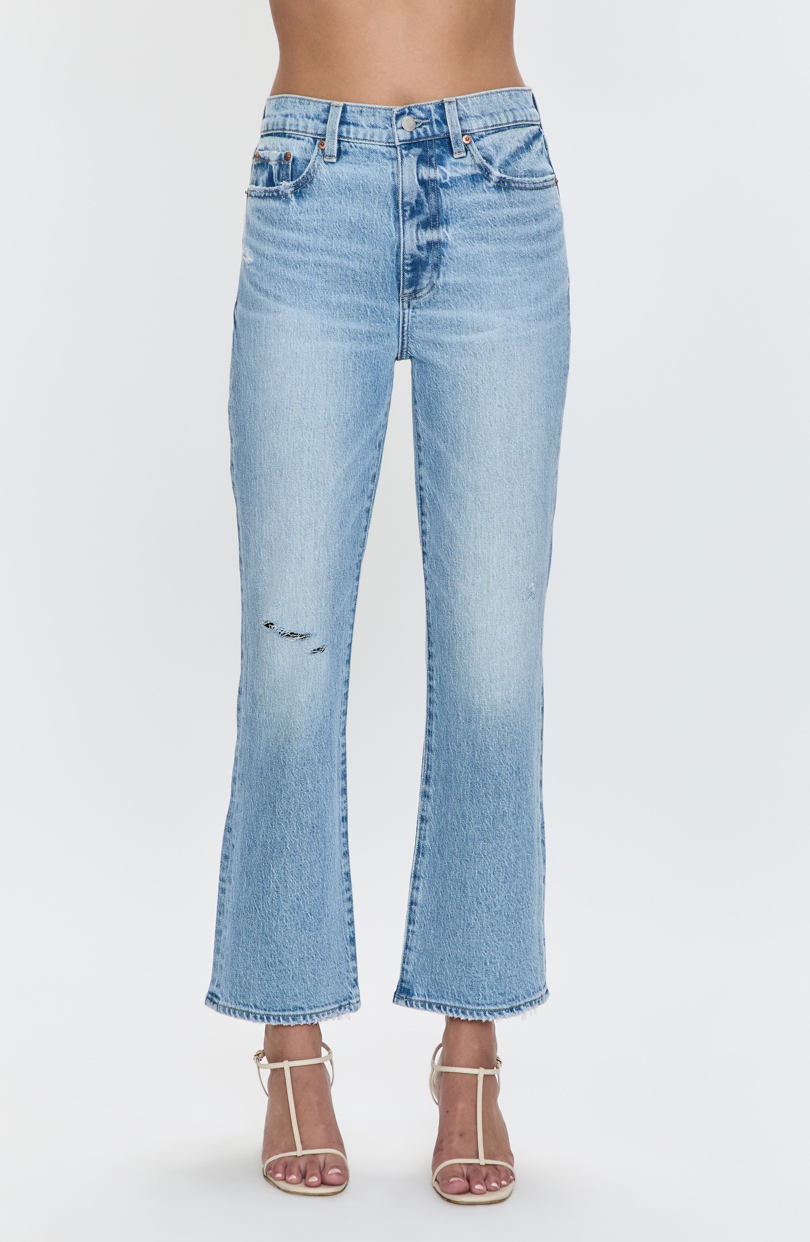 Pistola Ally High Waist Crop Bootcut Jeans
