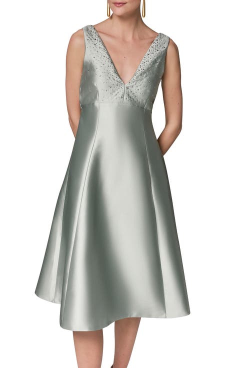 Sleeveless A-Line Dress