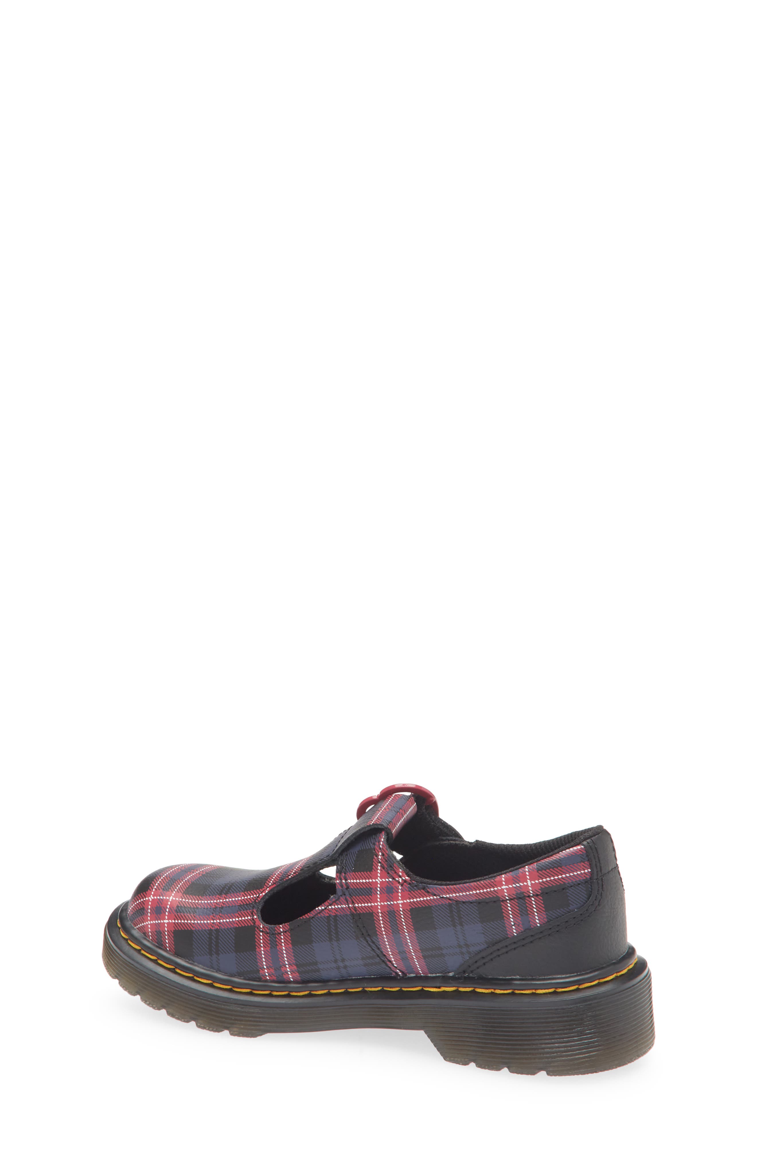 Dr. Martens Kids' Polley II T-Strap Shoe, Alternate, color, Black Multi