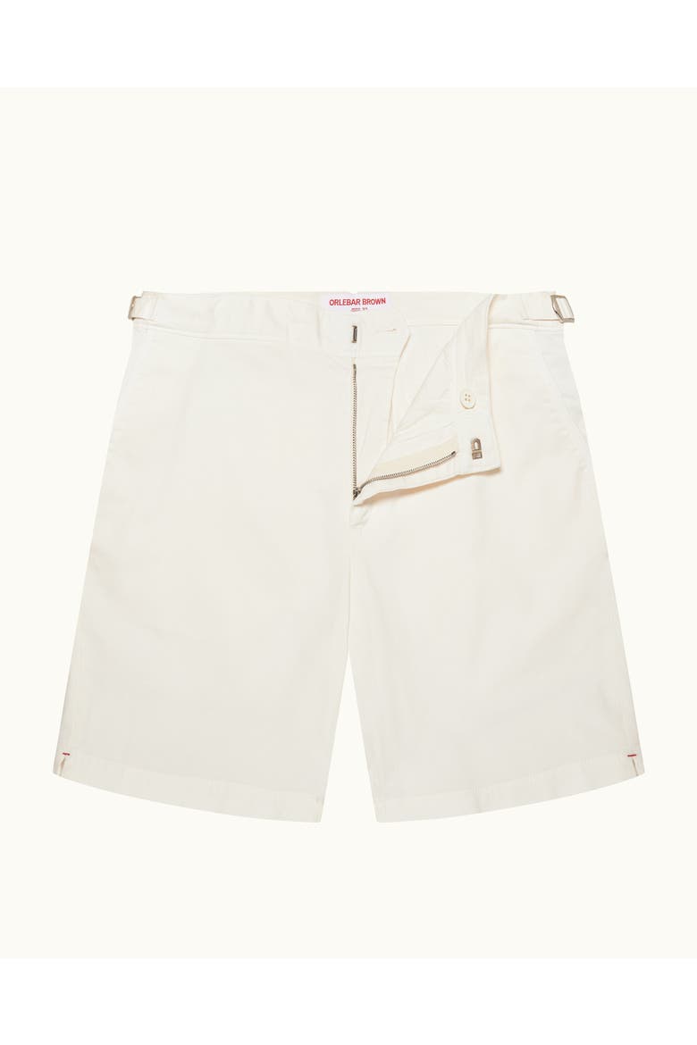 Dane Stretch-Cotton Tailored-Fit Shorts, Alternate, color, SEA MIST