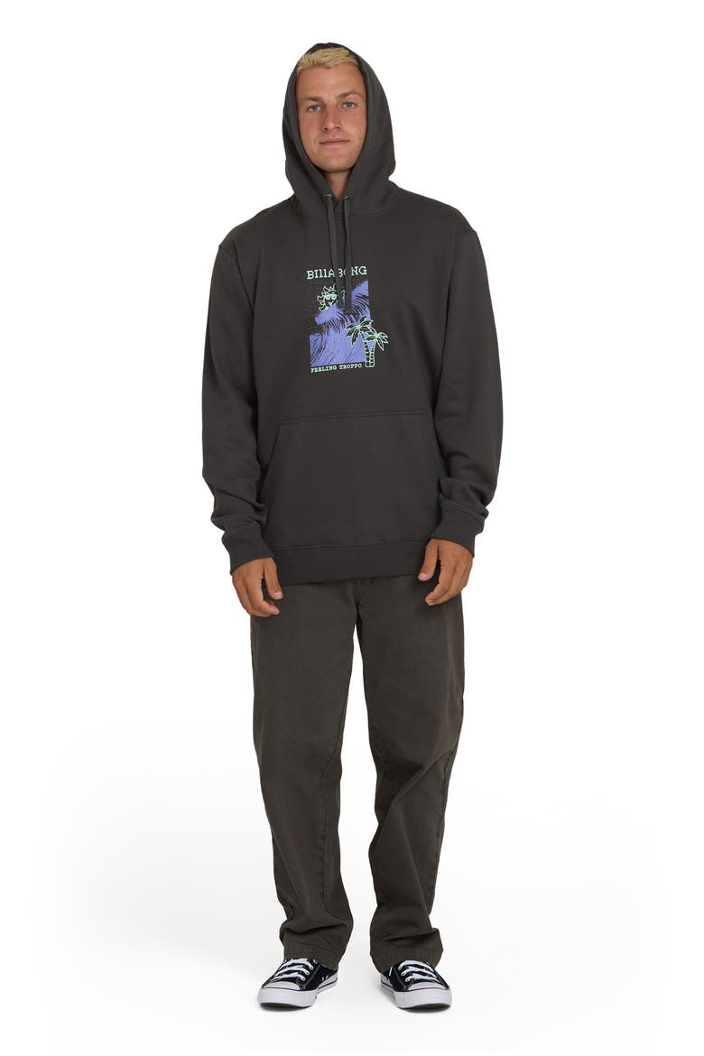 Shortsands Graphic Hoodie, Alternate, color, RAVEN