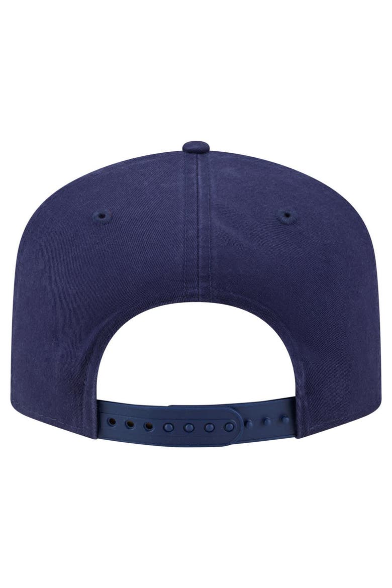 Men's New Era Navy Tampa Bay Rays Stacked 19TWENTY Adjustable Hat, Alternate, color, Navy