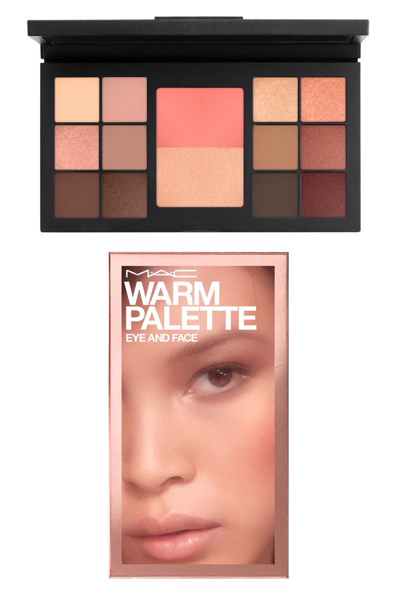 MAC Eye & Face Palette (Nordstrom Exclusive), Alternate, color, WARM