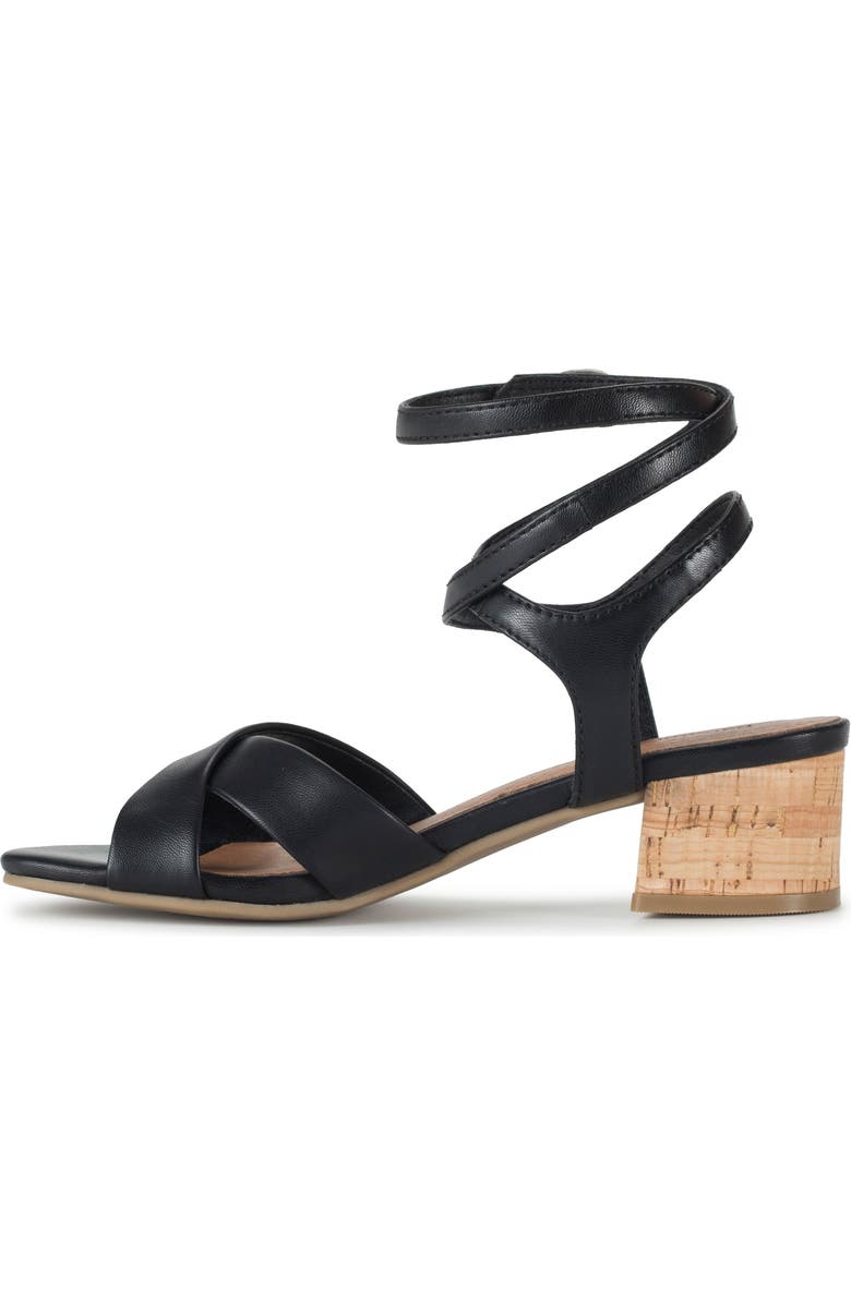 BARETRAPS Vivian Block Heel Sandal, Alternate, color, Black