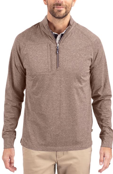 Adapt Heather Quarter Zip Pullover