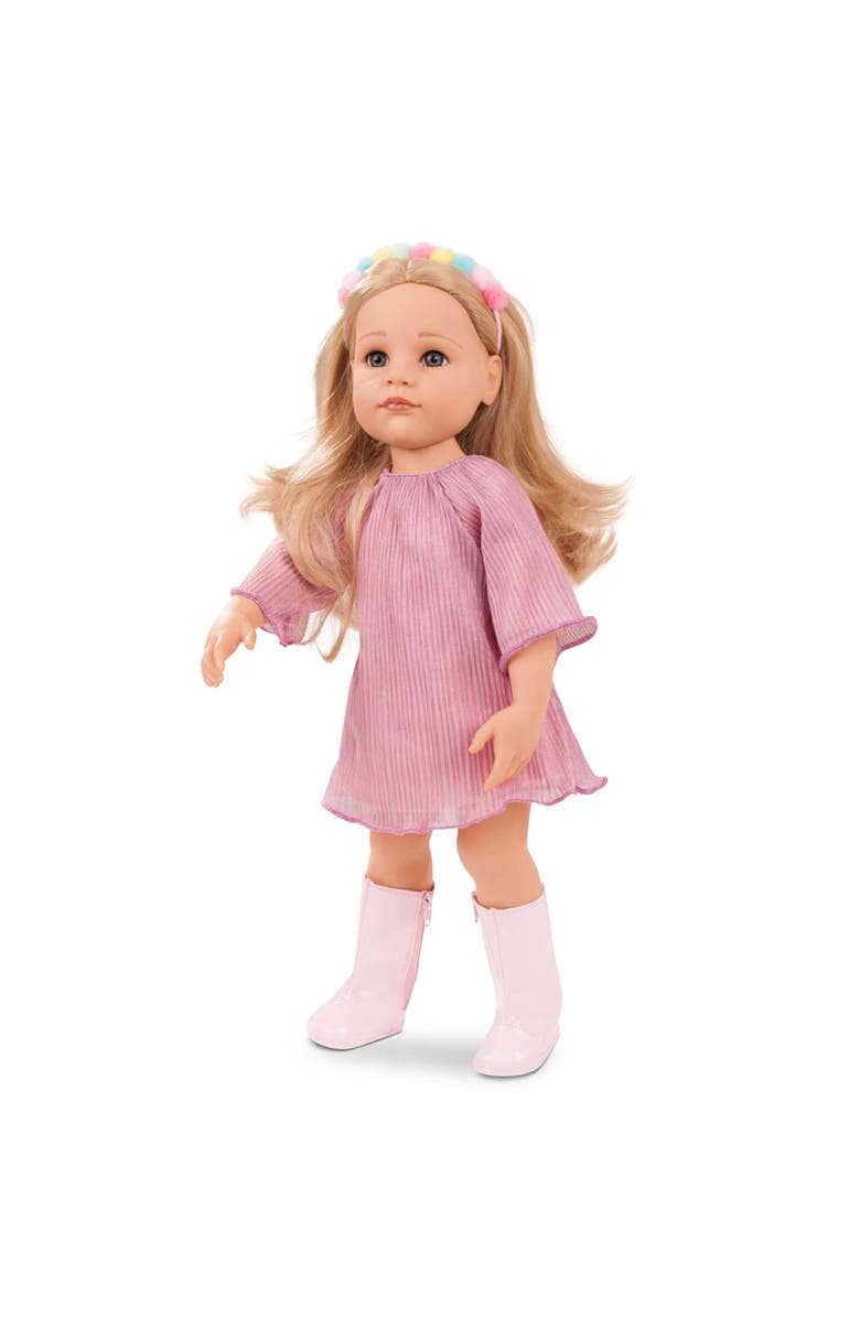 Gotz Hannah be My Mini Me 19.5" All Vinyl Doll, Alternate, color, Multicolored