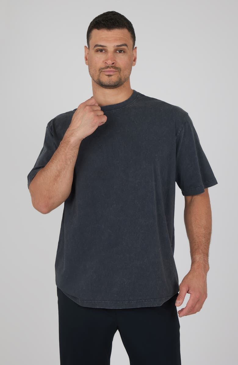 90 DEGREE BY REFLEX Acid Stretch Cotton T-Shirt, Alternate, color,