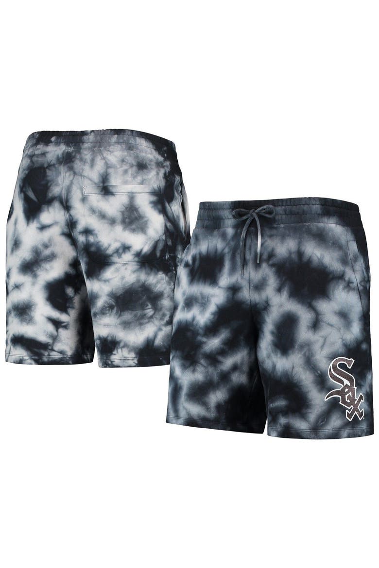 Men's New Era Black Chicago White Sox Team Dye Shorts, Main, color, Black