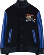 Burberry Wool Cashmere Bomber Jacket