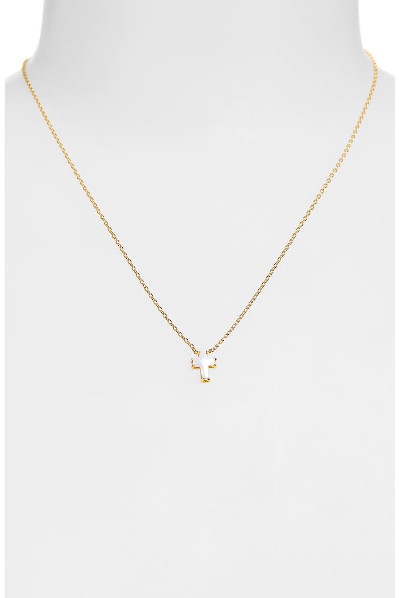 Patsy Pearl Cross Necklace, Alternate, color, GOLD