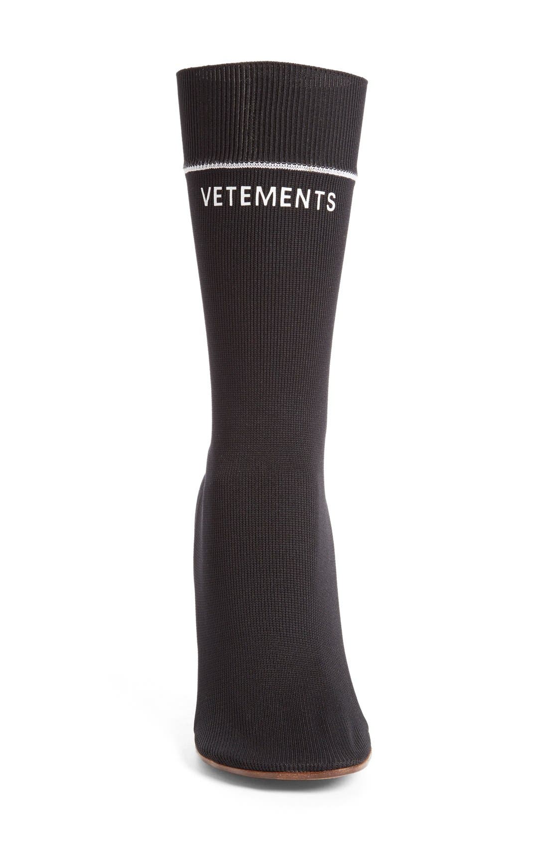 VETEMENTS Sock Boots, Alternate, color, 