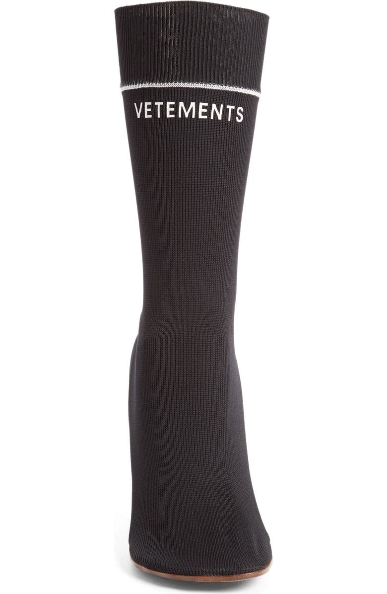 VETEMENTS Sock Boots, Alternate, color,