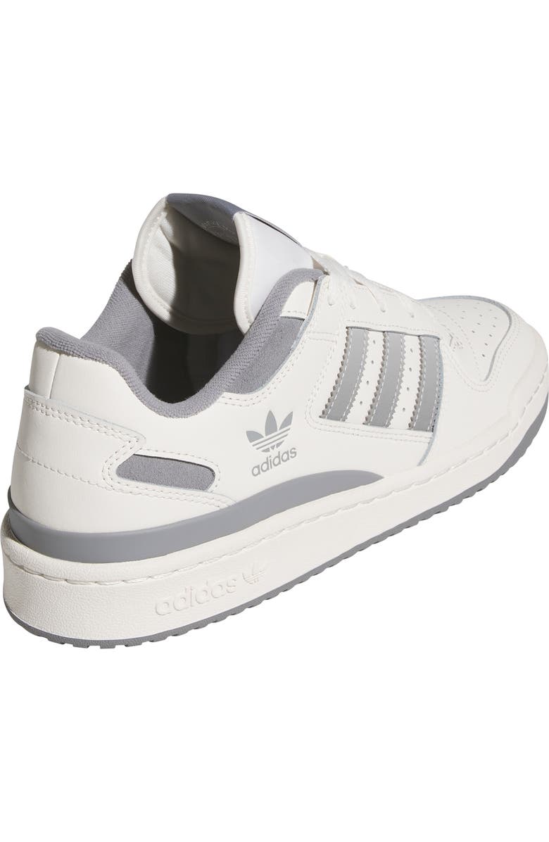 adidas Forum Low Basketball Sneaker, Alternate, color, Cloud White/ Grey/ Grey