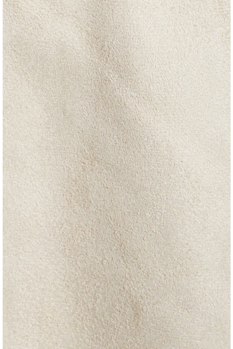Faux Fur Trim Hooded Coat, Alternate, color, GREY MOONBEAM