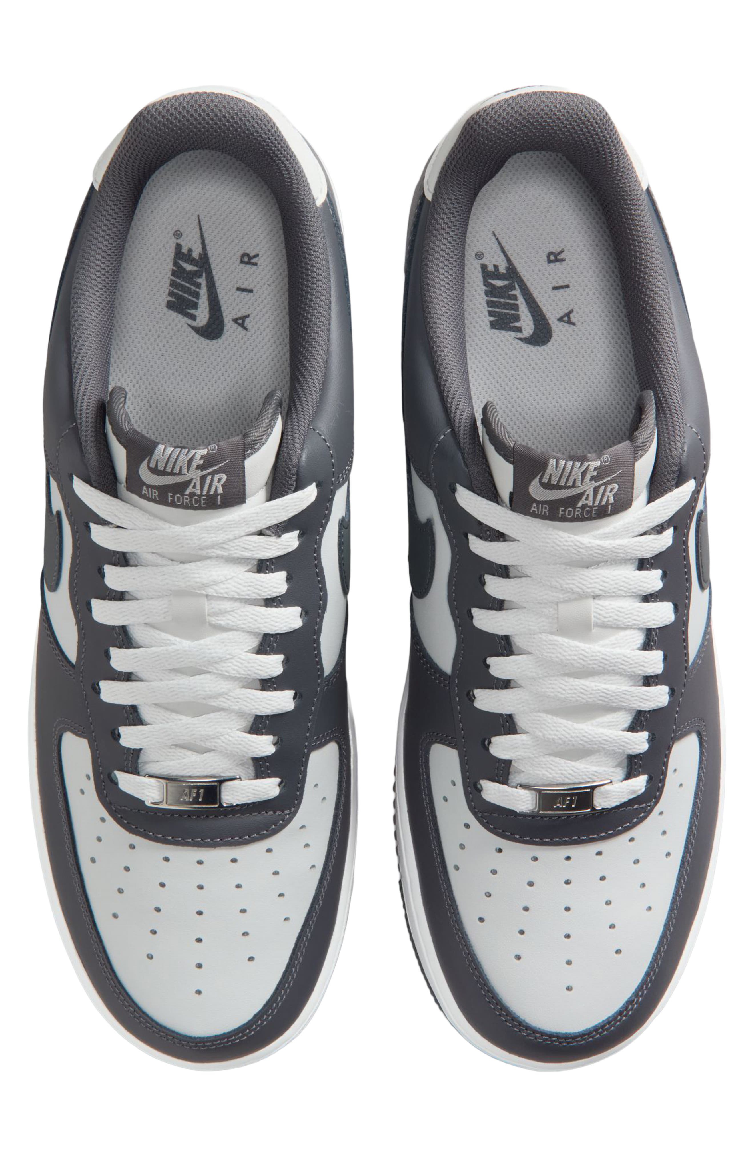 Nike Air Force 1 '07 Sneaker, Alternate, color, Photon Dust/ Dark Grey