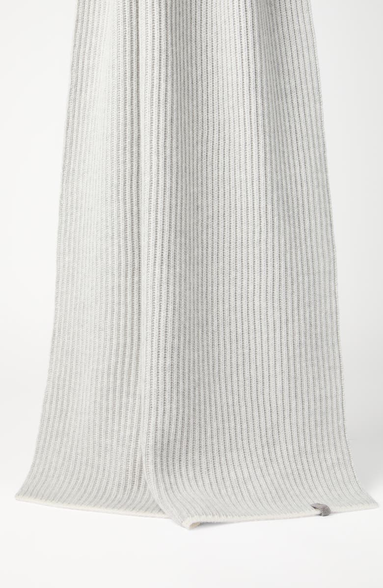 Brunello Cucinelli Knit scarf, Alternate, color, 