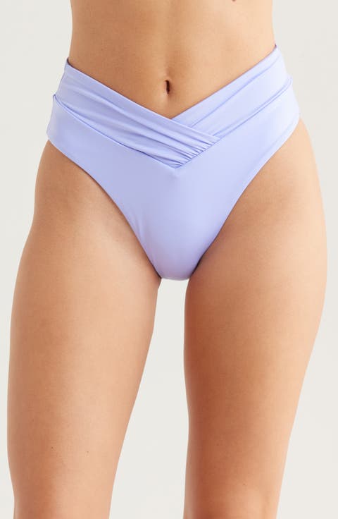 Color Code High Waist Bikini Bottoms