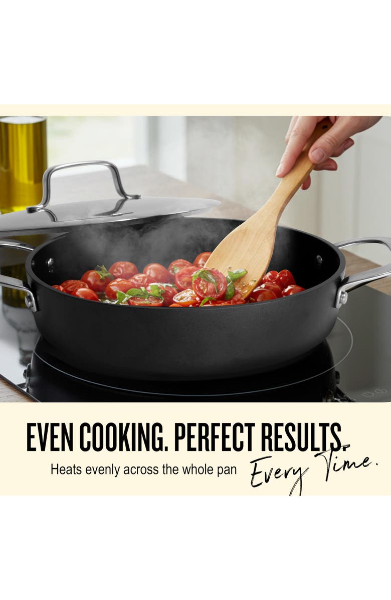 Alva Maestro Nonstick Ceramic Skillet, Alternate, color, Silver