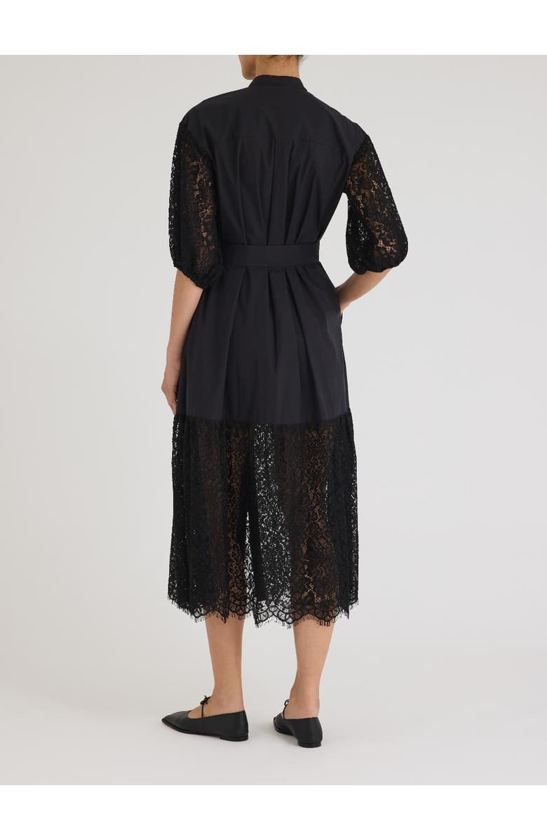 Rebecca Taylor Idun Dress, Alternate, color, Black