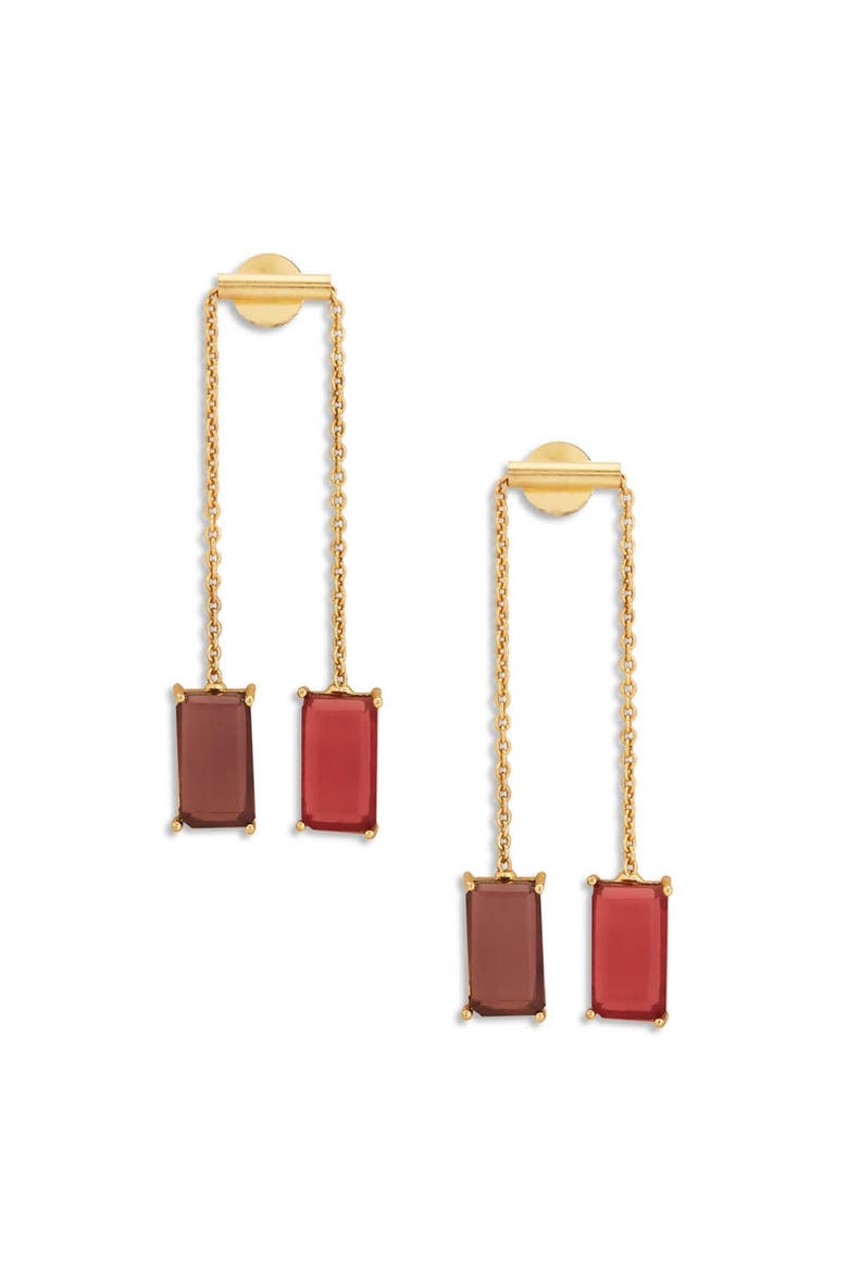 KANDI EARRINGS, Alternate, color, Gold Plated