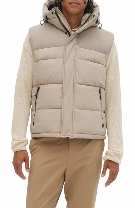 Noize Mixed Media Water Resistant Hooded Puffer Vest