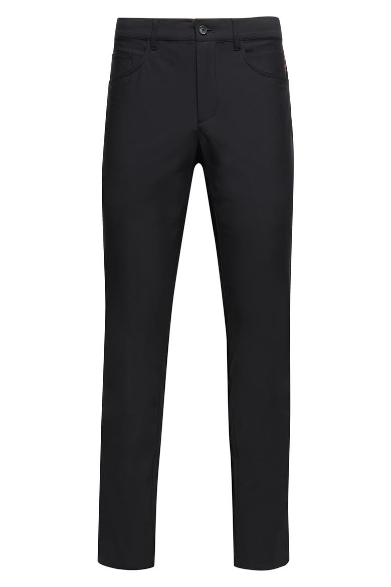 Maverick Slim Fit Performance Pants, Alternate, color, BLACK