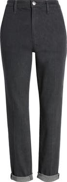 AG Caden High Waist Stretch Crop Slim Straight Leg Jeans