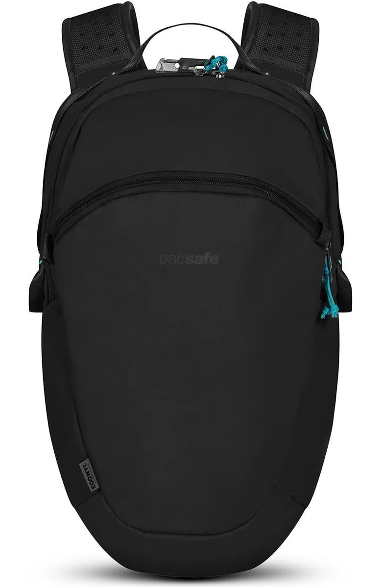 PACSAFE ECO 18L Anti Theft Backpack, Main, color, Econyl Black