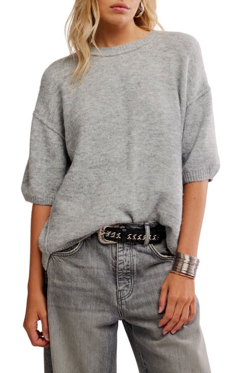 Margot Oversize Short Sleeve Sweater