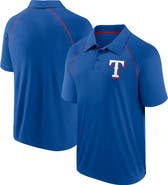 FANATICS Men's Fanatics Royal Texas Rangers Strong Alone Raglan Polo