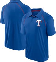 FANATICS Men's Fanatics Royal Texas Rangers Strong Alone Raglan Polo