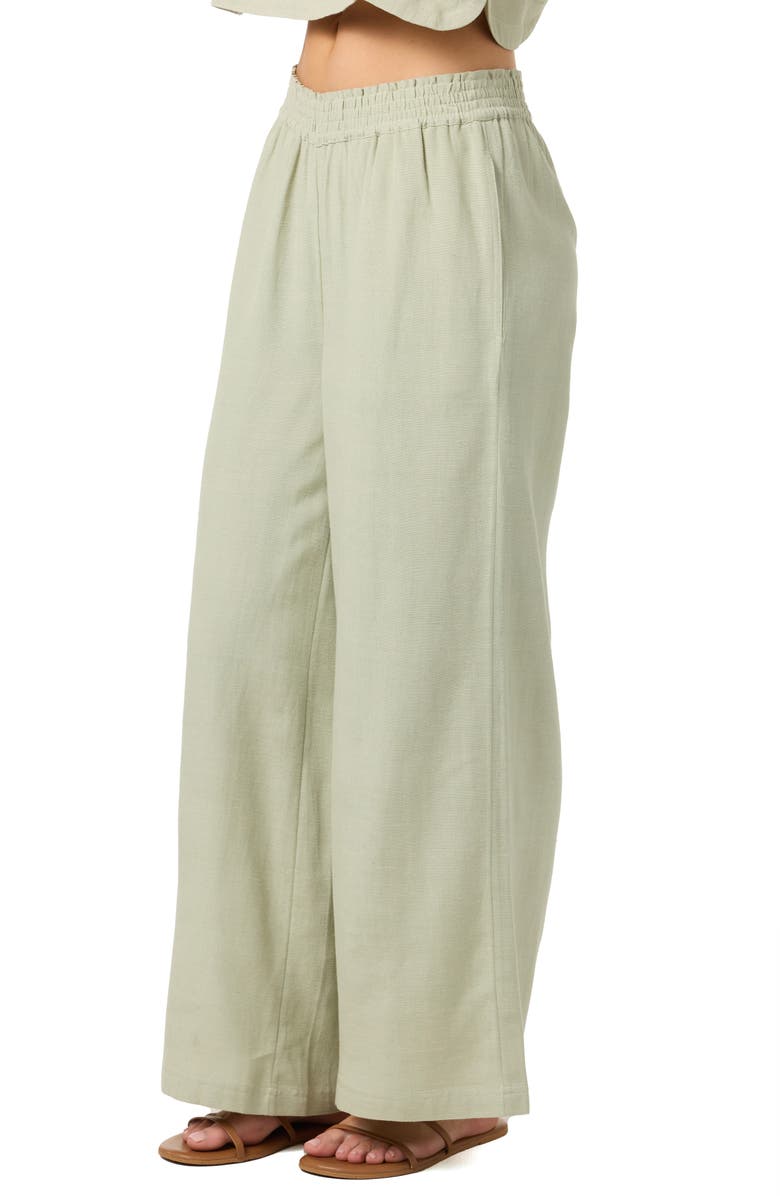 O
Neill Sanders Wide Leg Pants, Alternate, color, Desert Sage