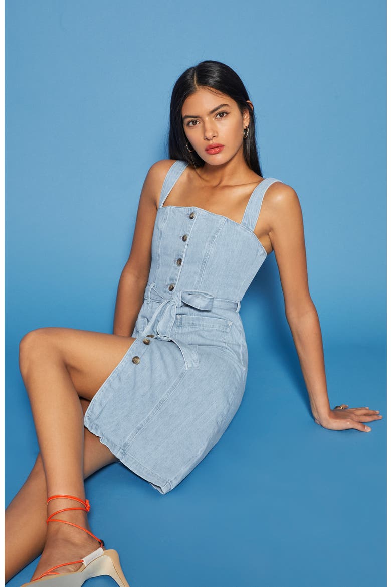 Farrah Organic Cotton Dress, Alternate, color, PALAWAN