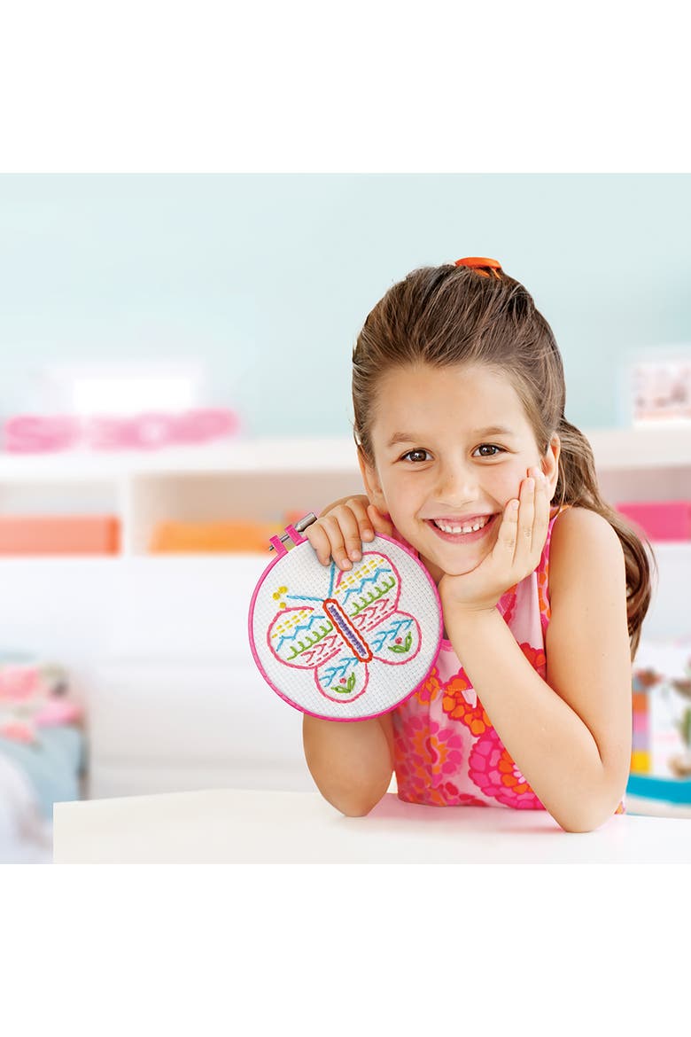 Easy to Do Embroidery Kit Diy Craft Set, Alternate, color, Multicolored