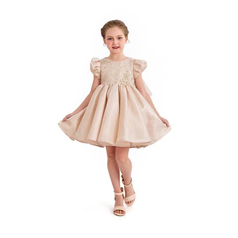 Luna Satin Bow Occasion Dress