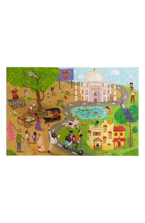 KULTURE KHAZANA Namaste India 150-Piece Tabletop Puzzle in Multicolor