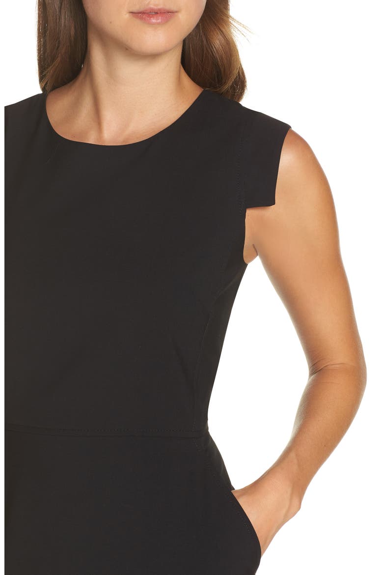 Résumé Dress, Alternate, color, BLACK