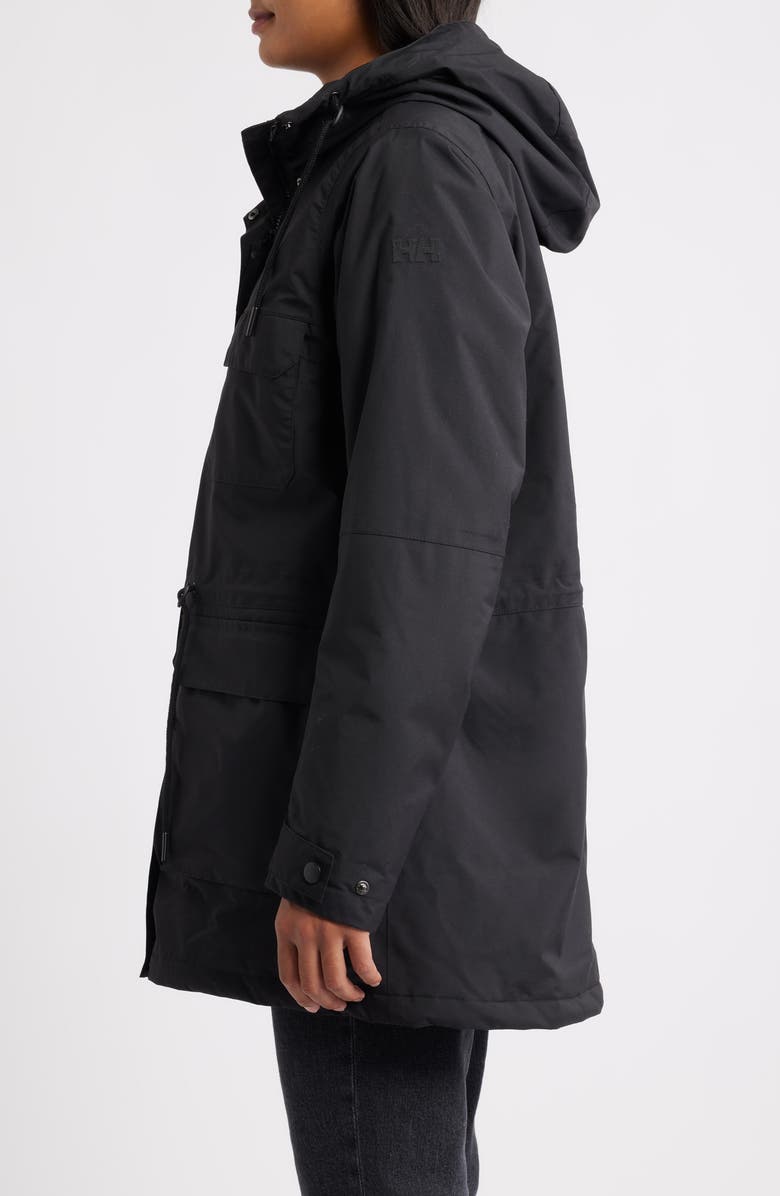 Helly Hansen Escape Insulated Parka, Alternate, color, Black