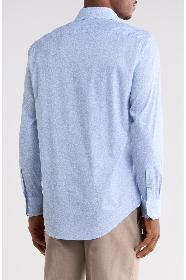 Advanced Tech Stretch Dress Shirt, Alternate, color, SKY BLUE