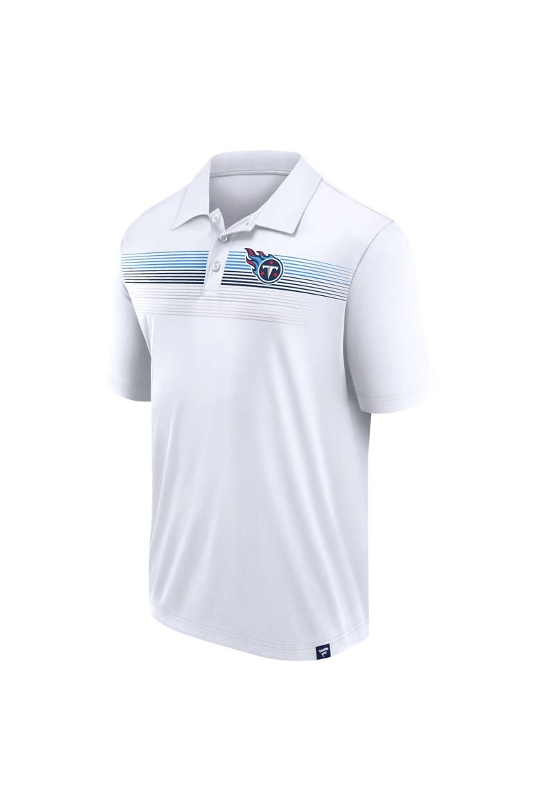 Men's Fanatics Branded White Tennessee Titans Victory For Us Interlock Polo, Alternate, color, White
