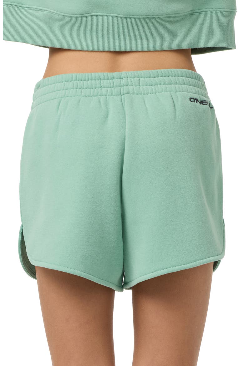 Kids' Tropic Melt Scallop Shorts, Alternate, color, GREEN