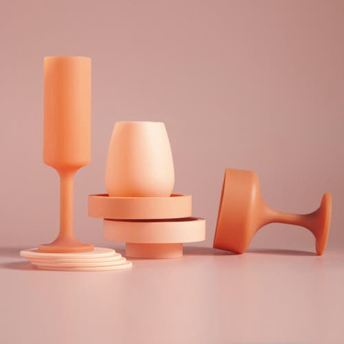 Porter Green Mecc | Unbreakable Cocktail Glasses In Orange