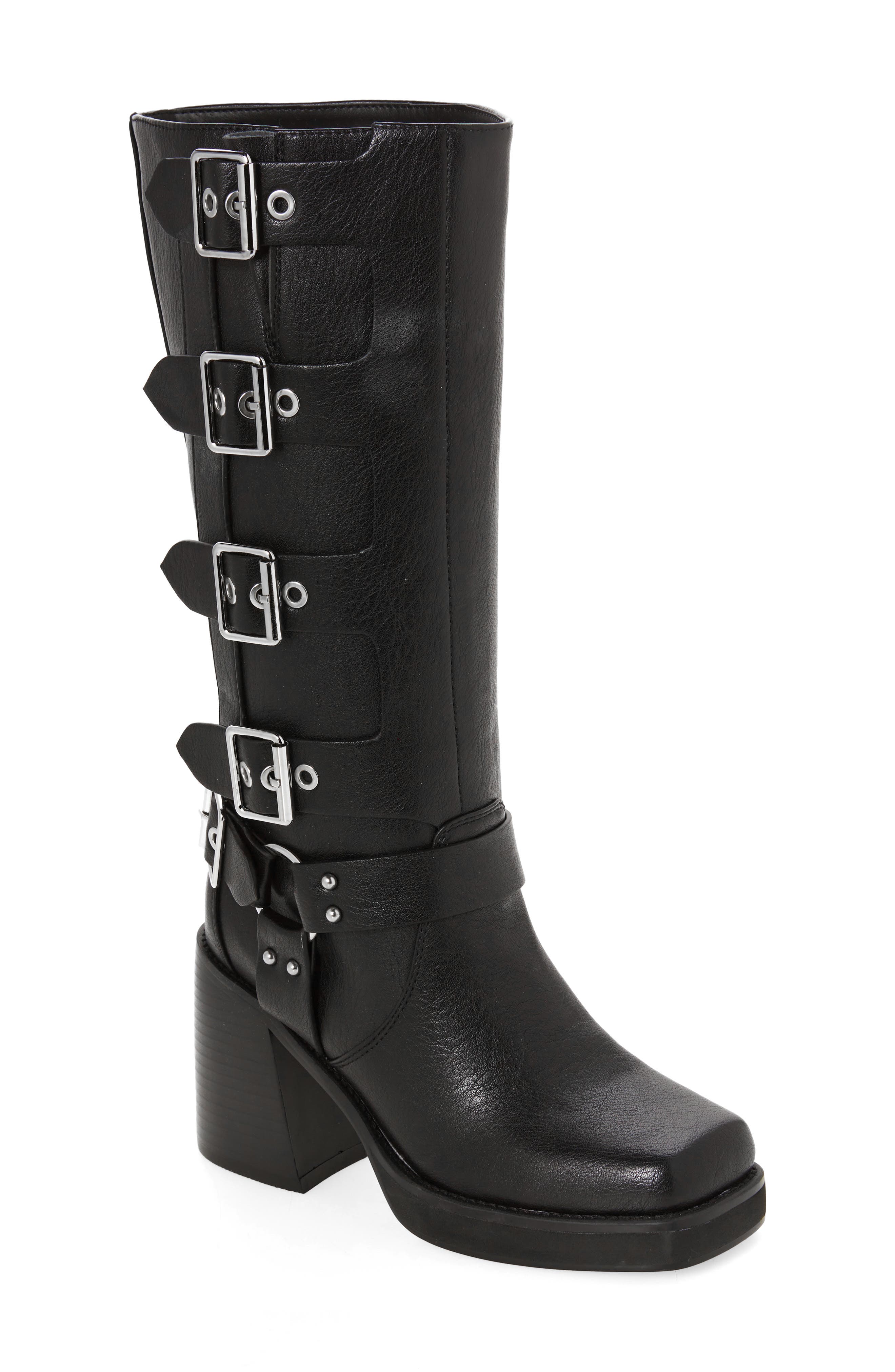 AZALEA WANG Bronson Moto Boot, Main, color, 