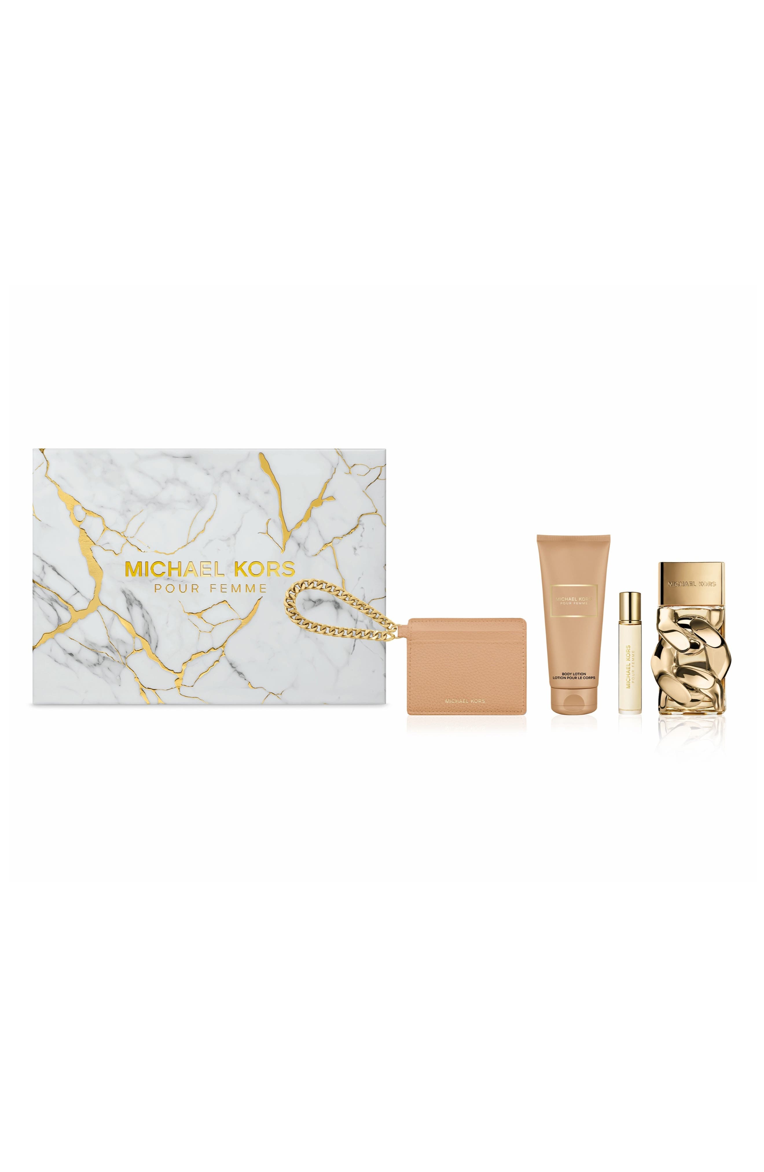 Michael Kors Pour Femme Eau de Parfum 4-Piece Gift Set $241 Value