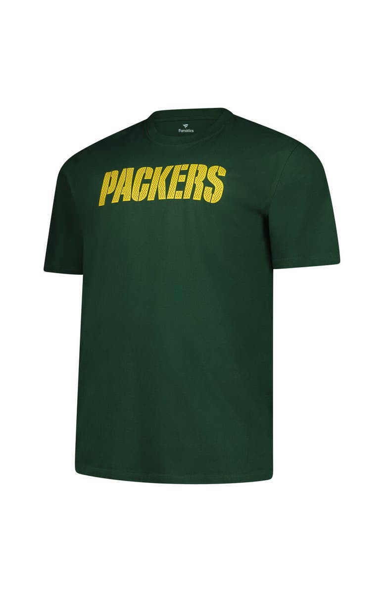 FANATICS Men's Fanatics  Green Green Bay Packers Big & Tall Number One Dad T-Shirt, Alternate, color, Green