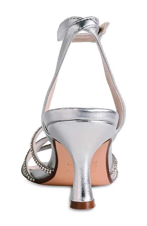 Touch Ups Tamera Ankle Strap Sandal In Silver