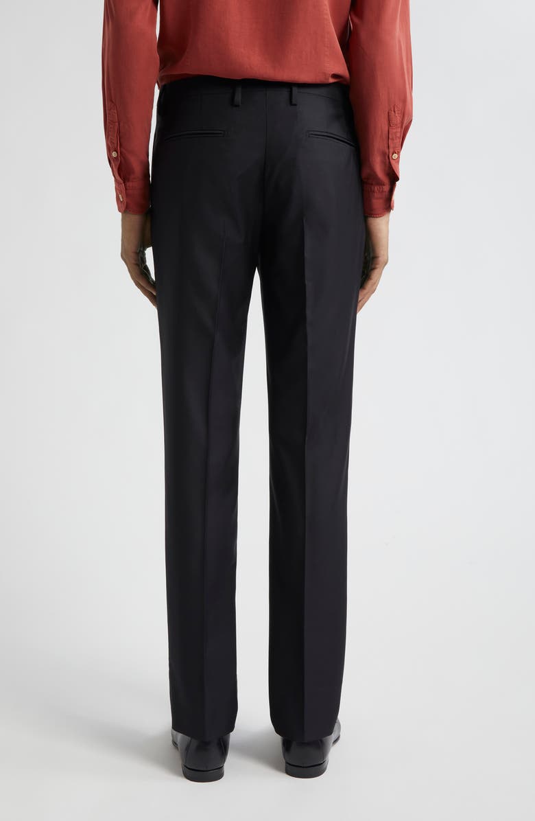 Boglioli Stretch Virgin Wool Tuxedo Pants, Alternate, color,